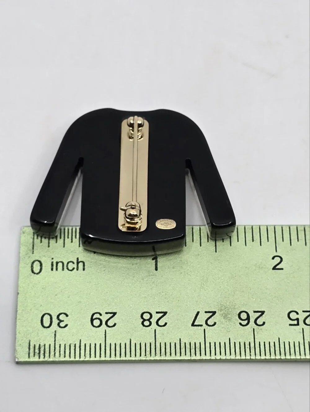 Chanel 18A Striped Shirt Brooch